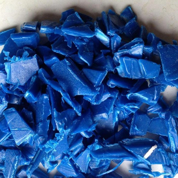 Купить чистый переработанный HDPE синий барабан пластиковые