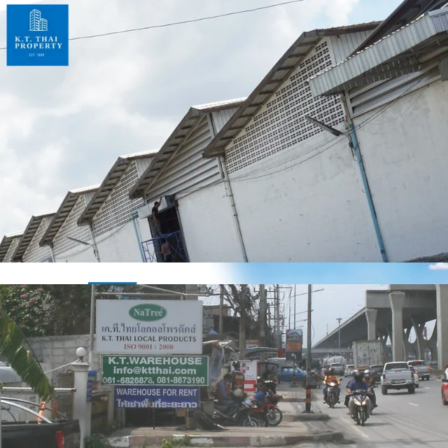 Best Renting Price Building Warehouse Near Suvarnabhumi airport Bangna In EEC Thailand Storage for rent