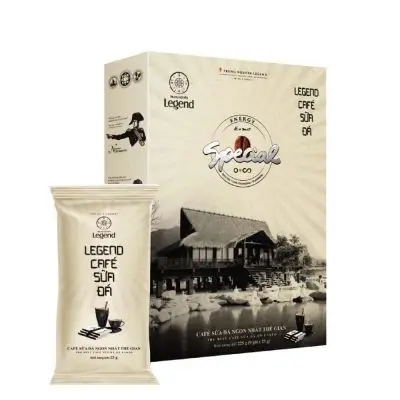 Trung Nguyen Instant Coffee - Legend Ca Phe Sua Da 3in1 (Box 9 sticks)