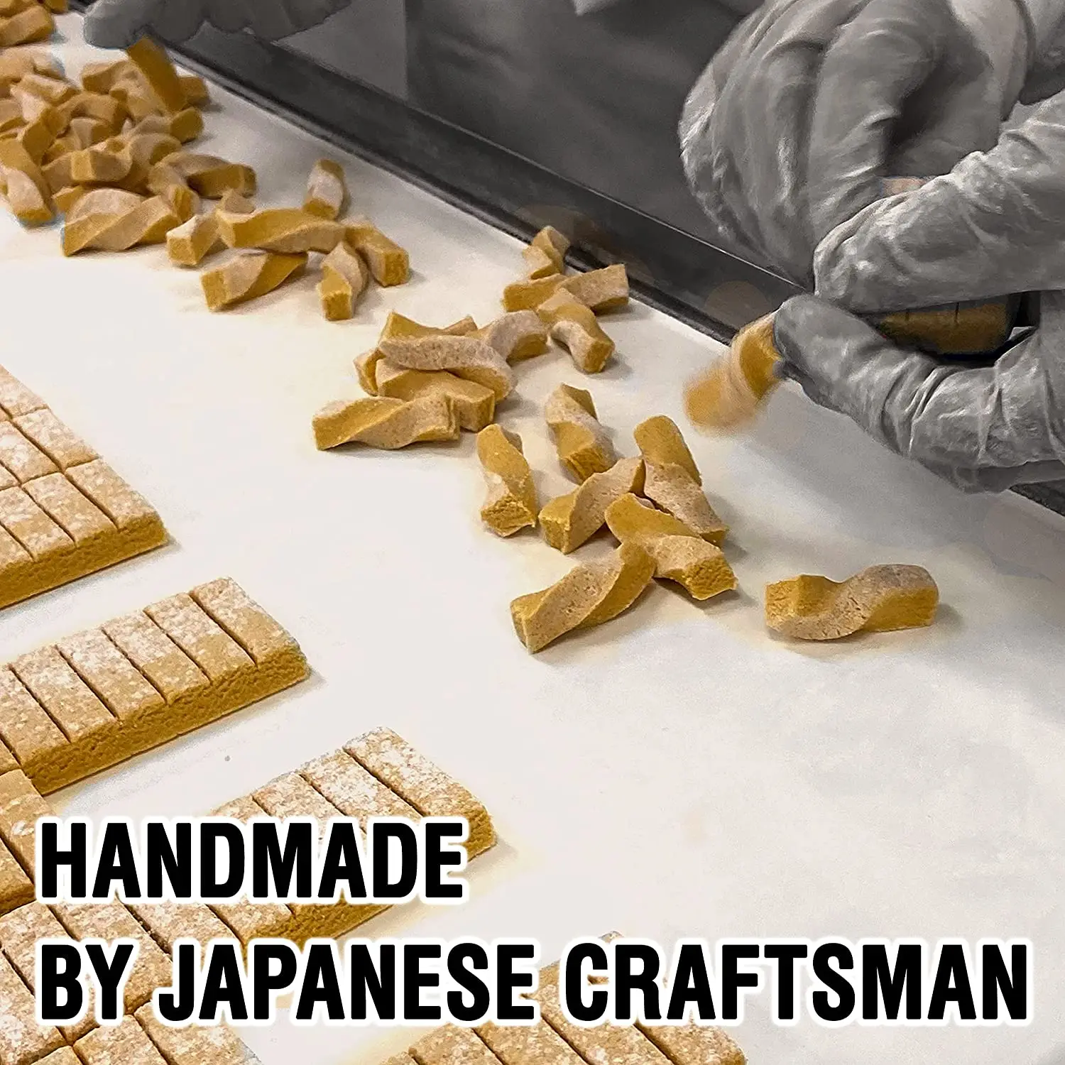 Японские закуски-Kinako Mochi Twisted, японские традиционные конфеты ручной работы, без добавок, с использованием соевых бобов Хоккайдо