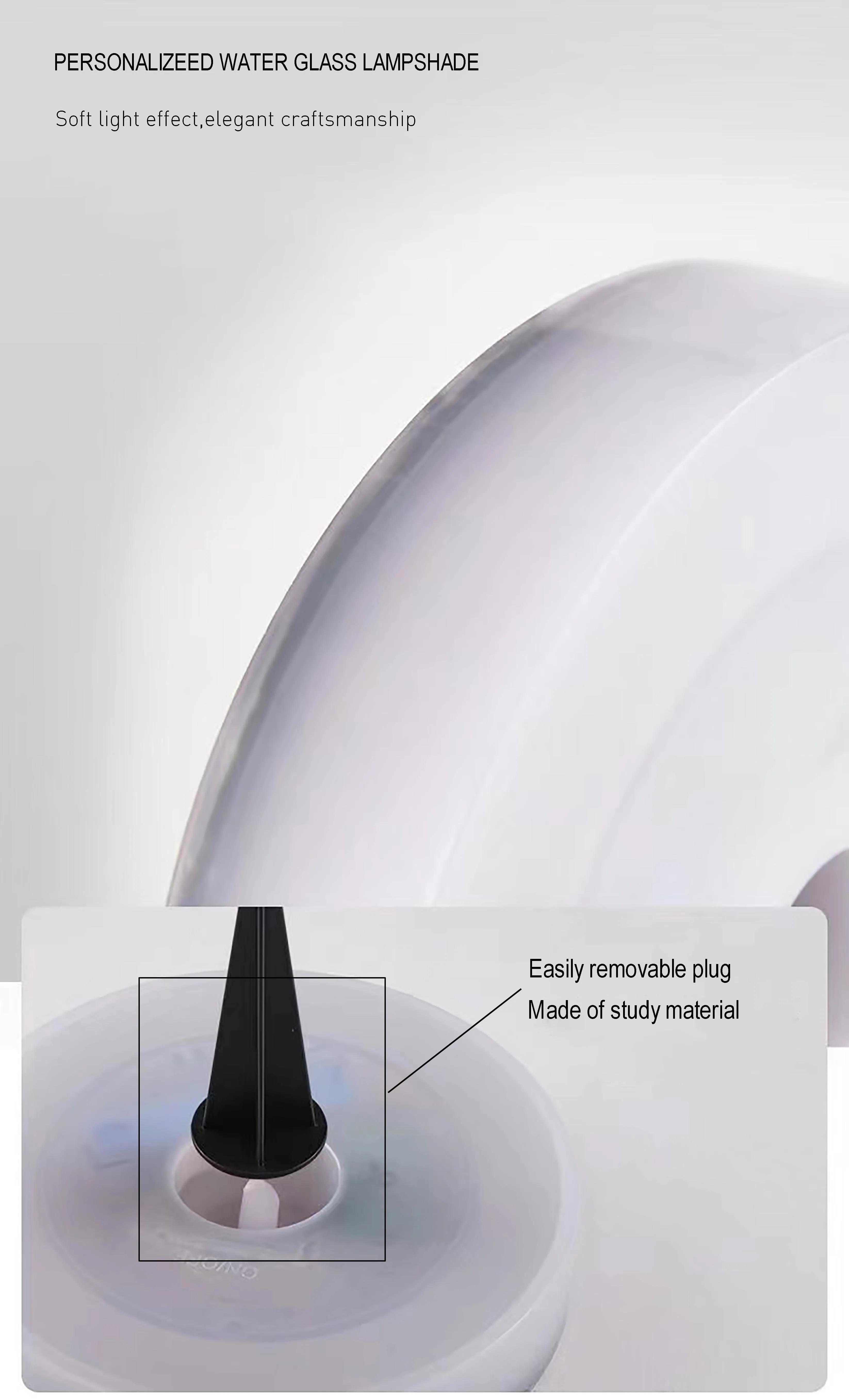 Solar round floor decorative lamp