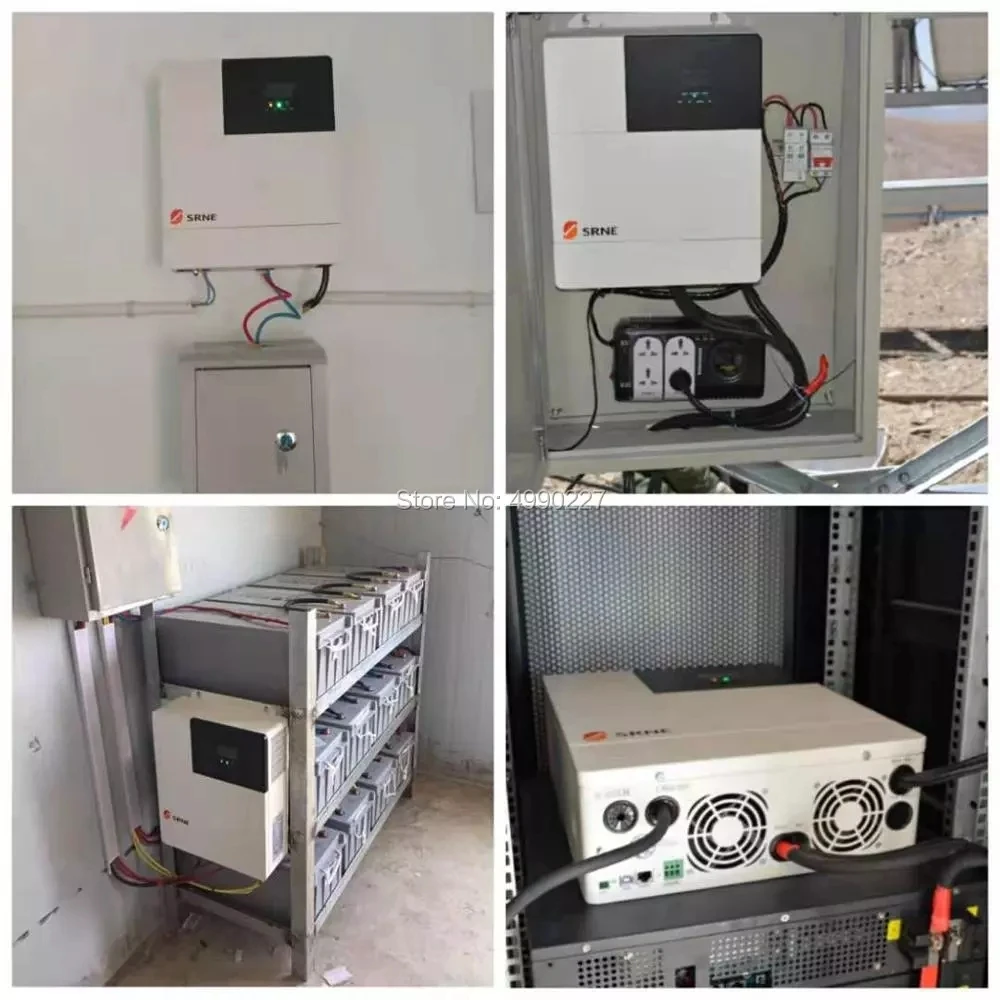 100W 200W 300W 500W 600W вне сеточной солнечной панели системы комплект Синусоидальная волна все-в-одном 50 Гц/60 Гц SPWM солнечный инвертор зарядное устройство для дома