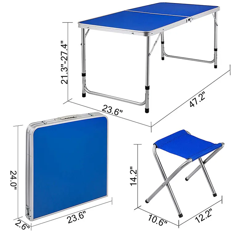 Алюминиевый складной стол для пикника
