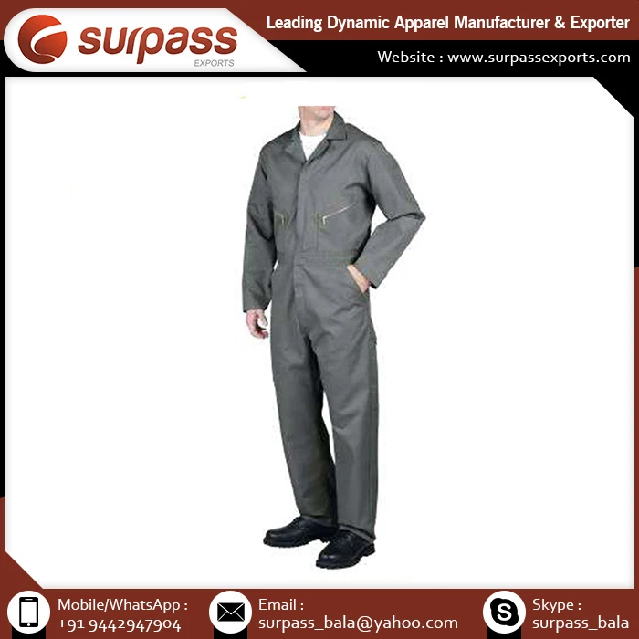 Wholesale OEM Supply Mens Cotton Jumpsuit