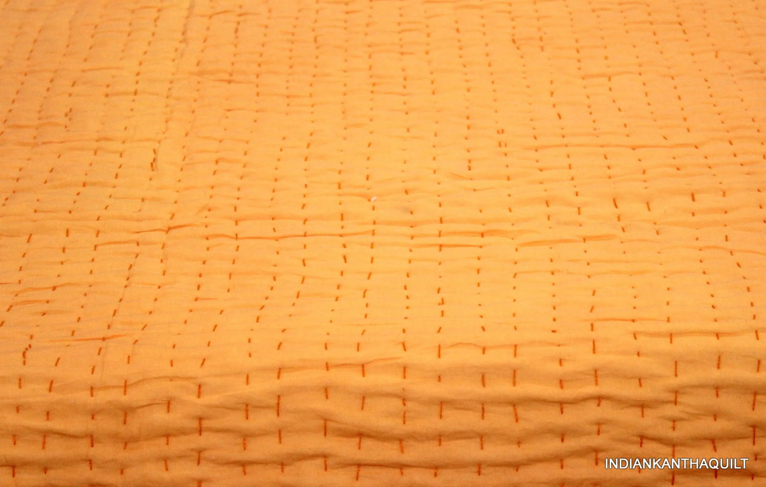 Оптовая цена однотонное Хлопковое одеяло Kantha с принтом двустороннее одеяла ручной работы