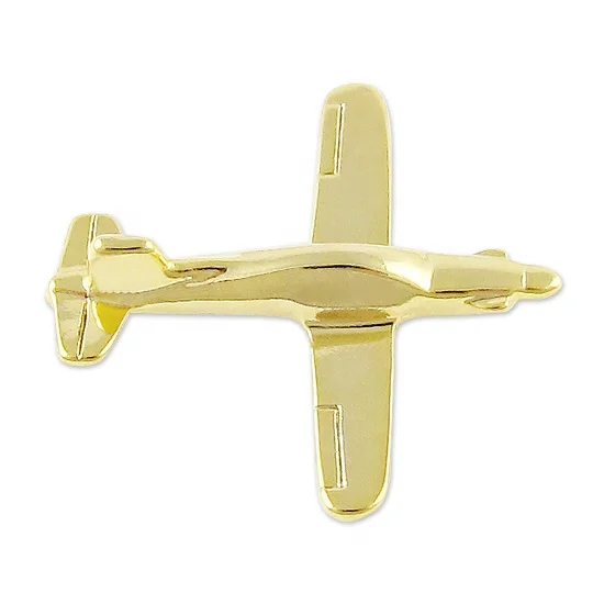 China custom aircraft lapel pin airplane lapel pin