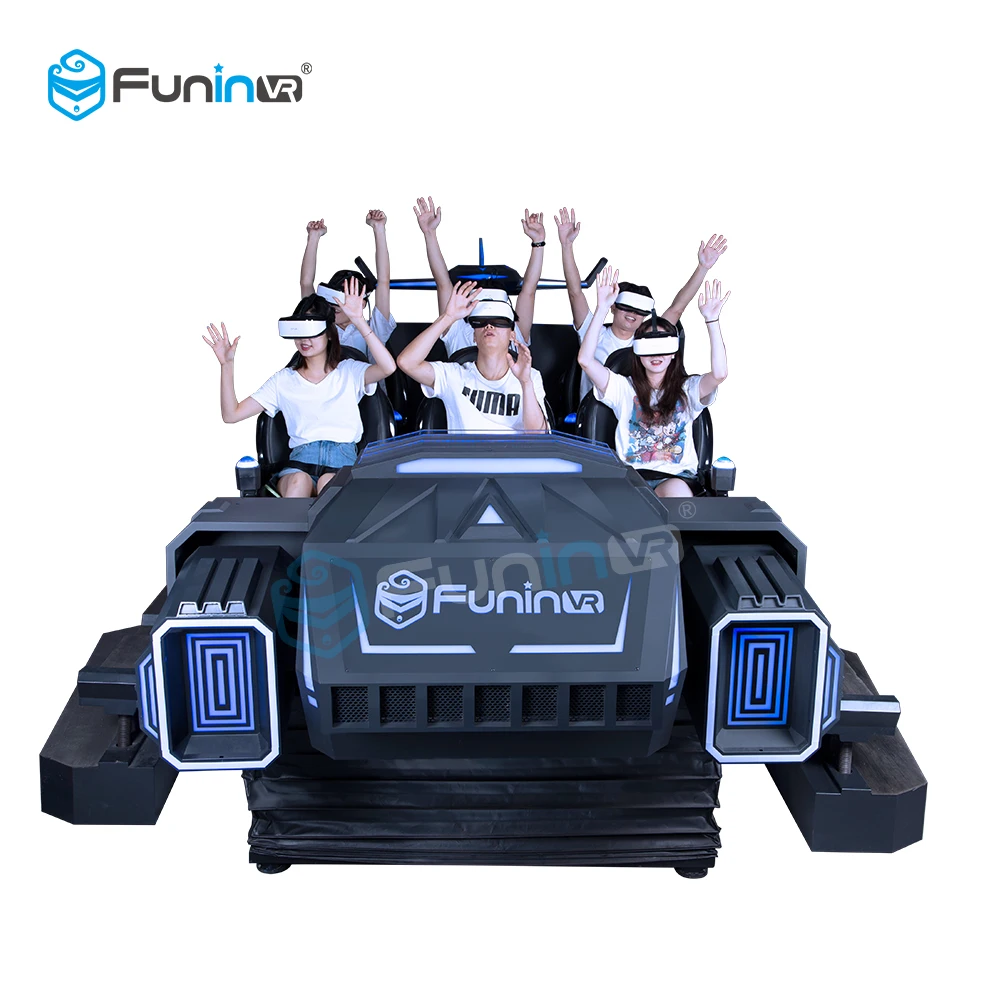 
FuninVR 360 Degree Interactive Virtual Reality 9D Cinema Simulator Equipment 9D 12D XD Cinema Game Machine 