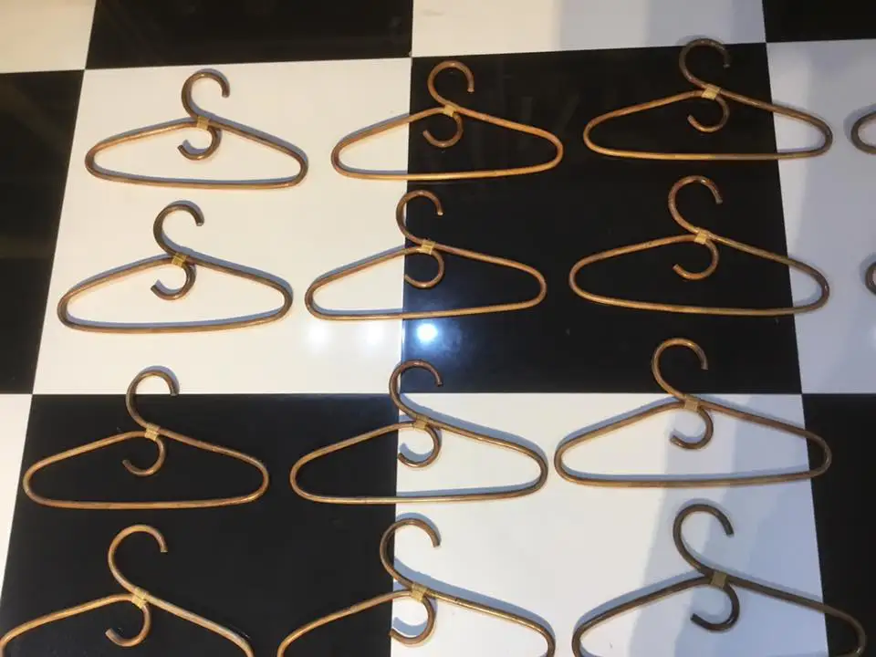 Vietnam Rattan woven Clothes Clothing Hanger And Bulk Rattan Hanger