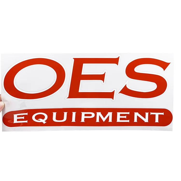 
Premium transfer label sticker custom print 