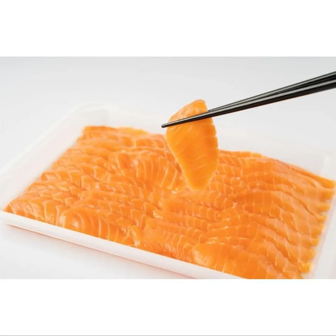 Premium Quality Ready to Eat Frozen Salmon Fish Slice for Sushi topping/Sashimi