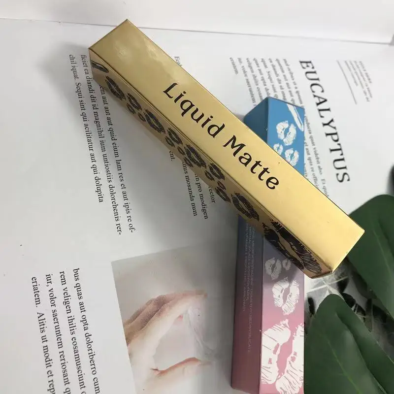 
Hot Sale Luxury lipstick box package Plastic Empty Lipgloss Tube/Container paper package 