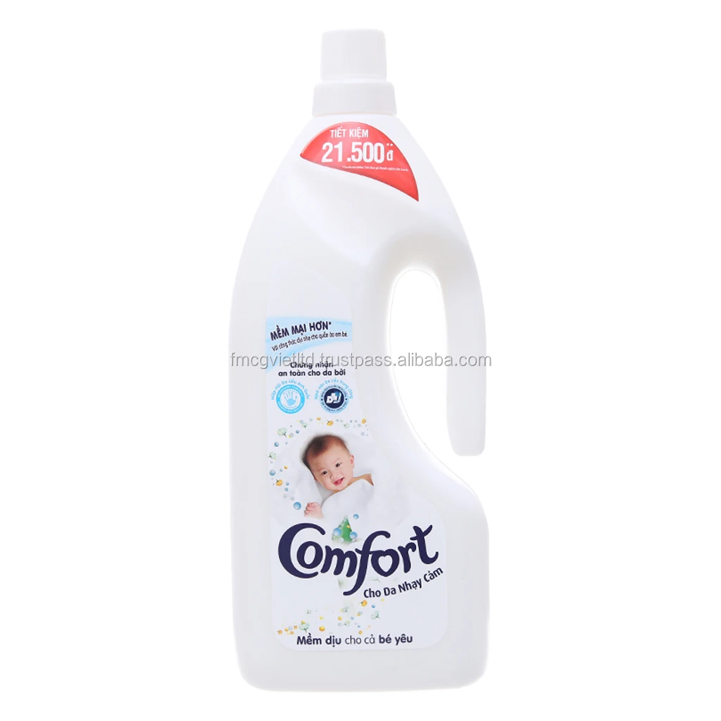 Comfort Fabric Softener Baby For Sensitive Skin Bottle 1.8L x 6 - Best Selling Fabric Conditioner in Vietnam