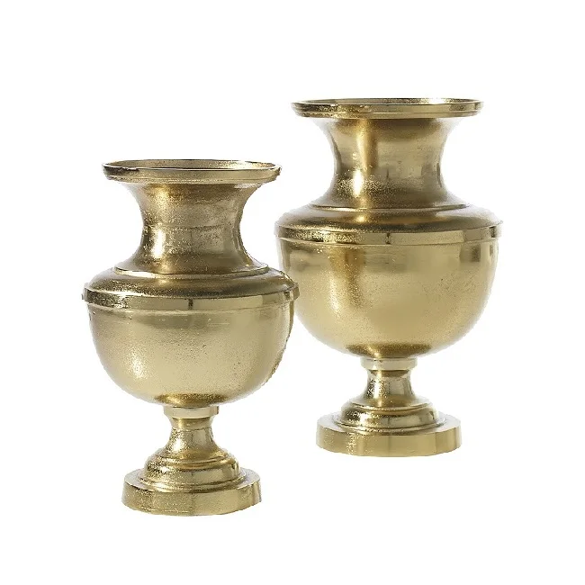 Decorative Metal Flower Vase Gold Finished Handmade Designer Flower Holder Hot Selling Luxury metal Flower Vase
