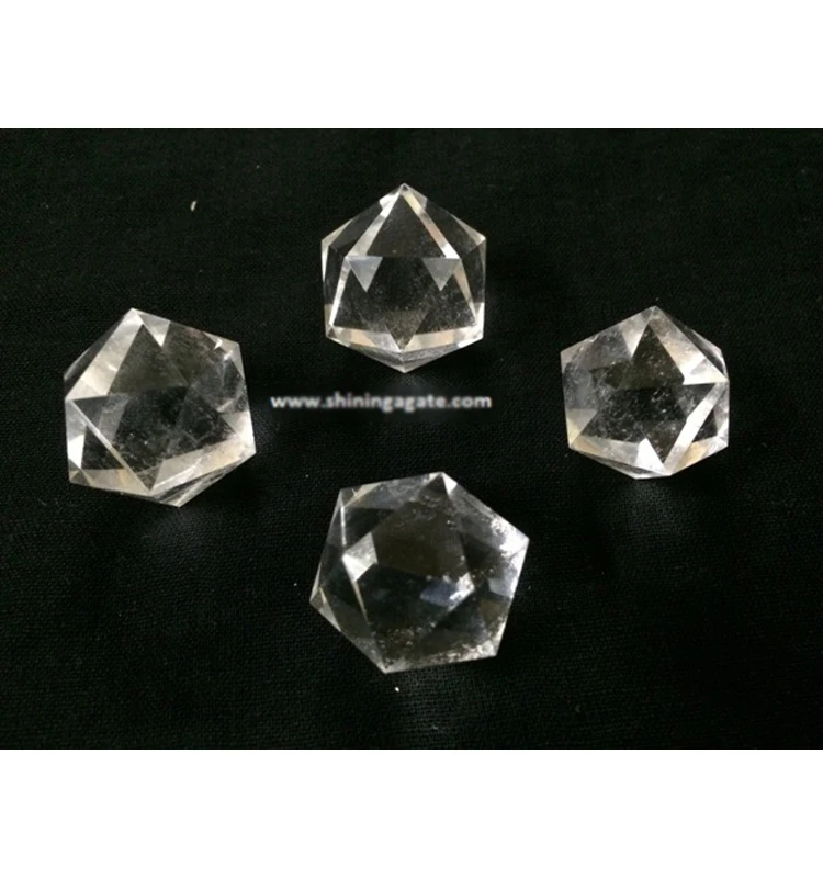 
 Кристальный кварц, исцеляющий икозедрон, Исцеляющие прозрачные кристаллы, Плоскостные кристаллы  