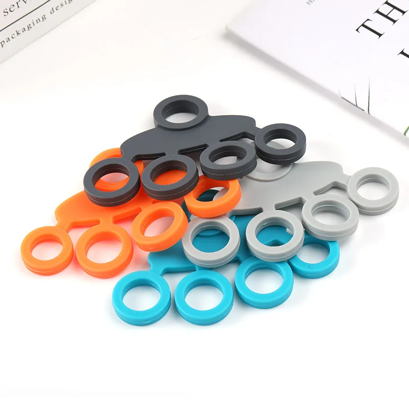 Новый дизайн, усилитель для рук и пальцев, тренажер для снятия боли в запястье и большом пальце, силиконовый Эспандер для рук и пальцев, эспандер, эластичная лента