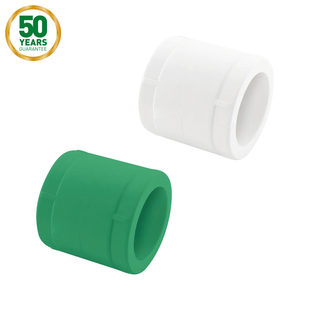 PPR Socket, Reducer, Polypropylene Fittings Used to Join Two Pipes Together, for PPR Pipes and Tubes 20-125 Mm DIN8077/8078 PP-R