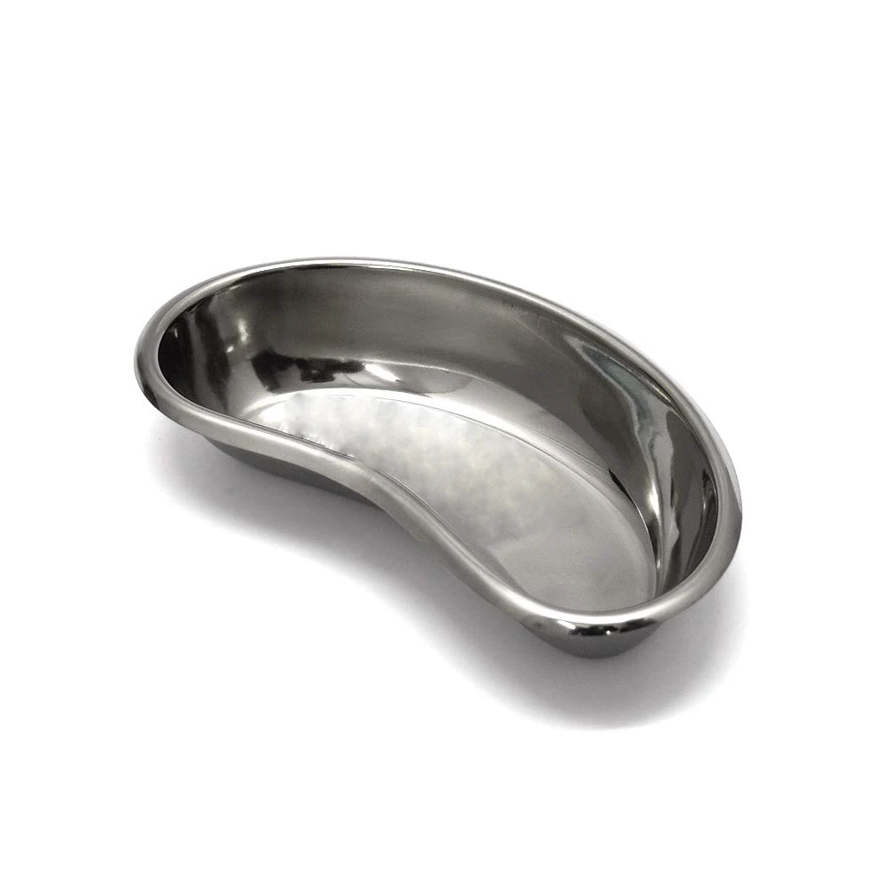 Изогнутые лабораторные хирургические металлические инструменты в форме почек