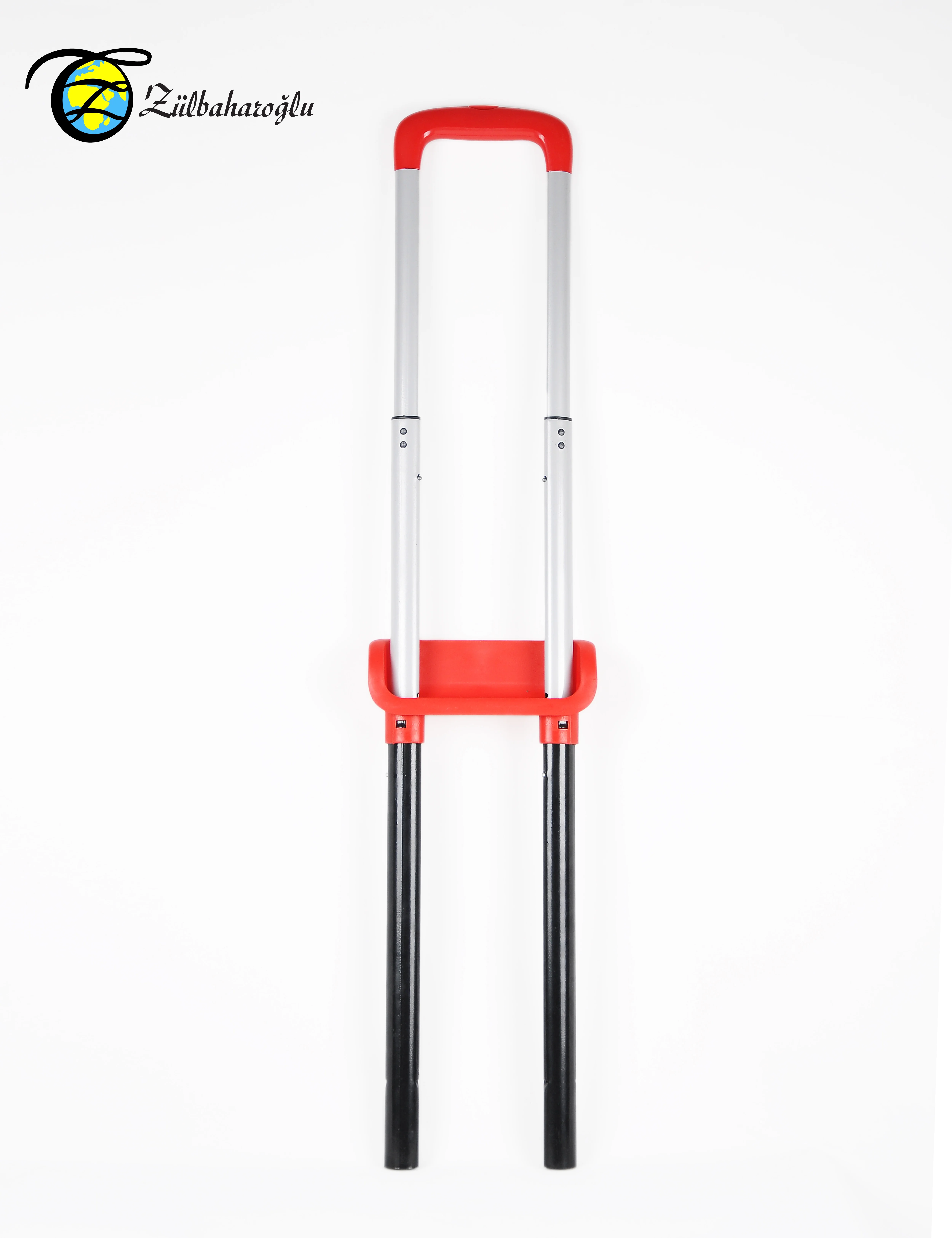 Big Brand Luggage Part Supplier Made In Turkey Metal Telescopic Luggage Cart Handles