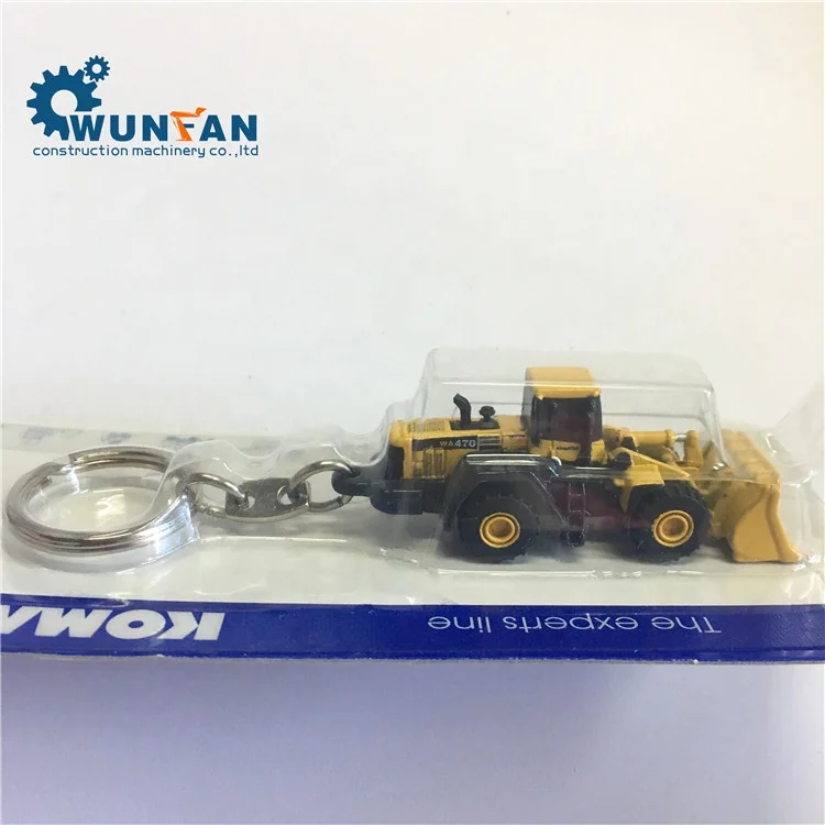 china supply  WA470 Wheel Loader Key Ring for komatsu  key chain