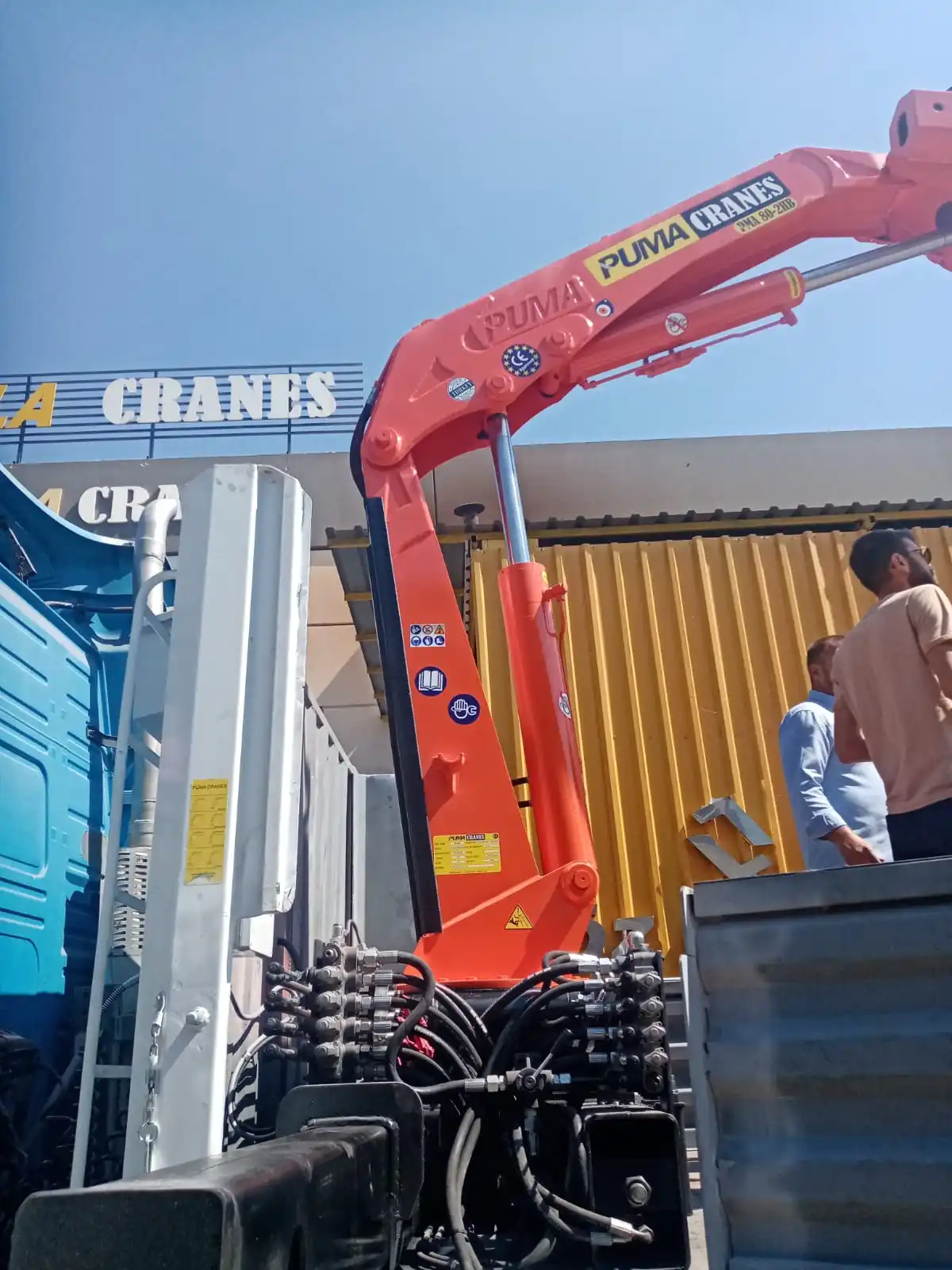 New design Trailer Crane Best quality