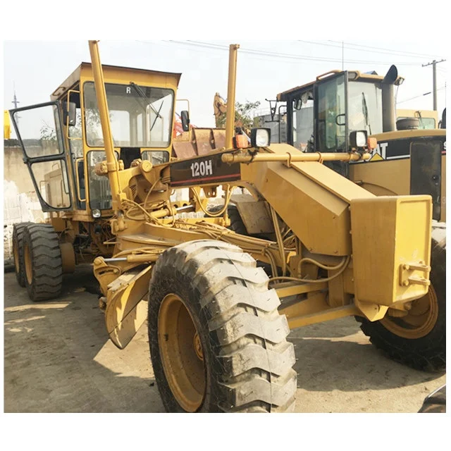 Cat used 140h caterpillar motor grader,140k 140g 120h with used grader parts in Shanghai 140h