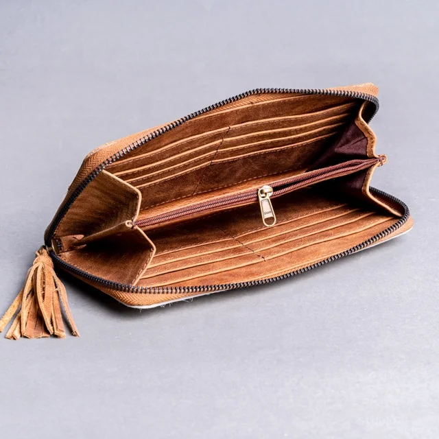 LW женский кошелек с блокировкой радиочастотной идентификации винтажном стиле Crazy Horse из натуральной кожи для женщин длинные Bi fold Кошелёк из бычьей кожи Бумажник для карт