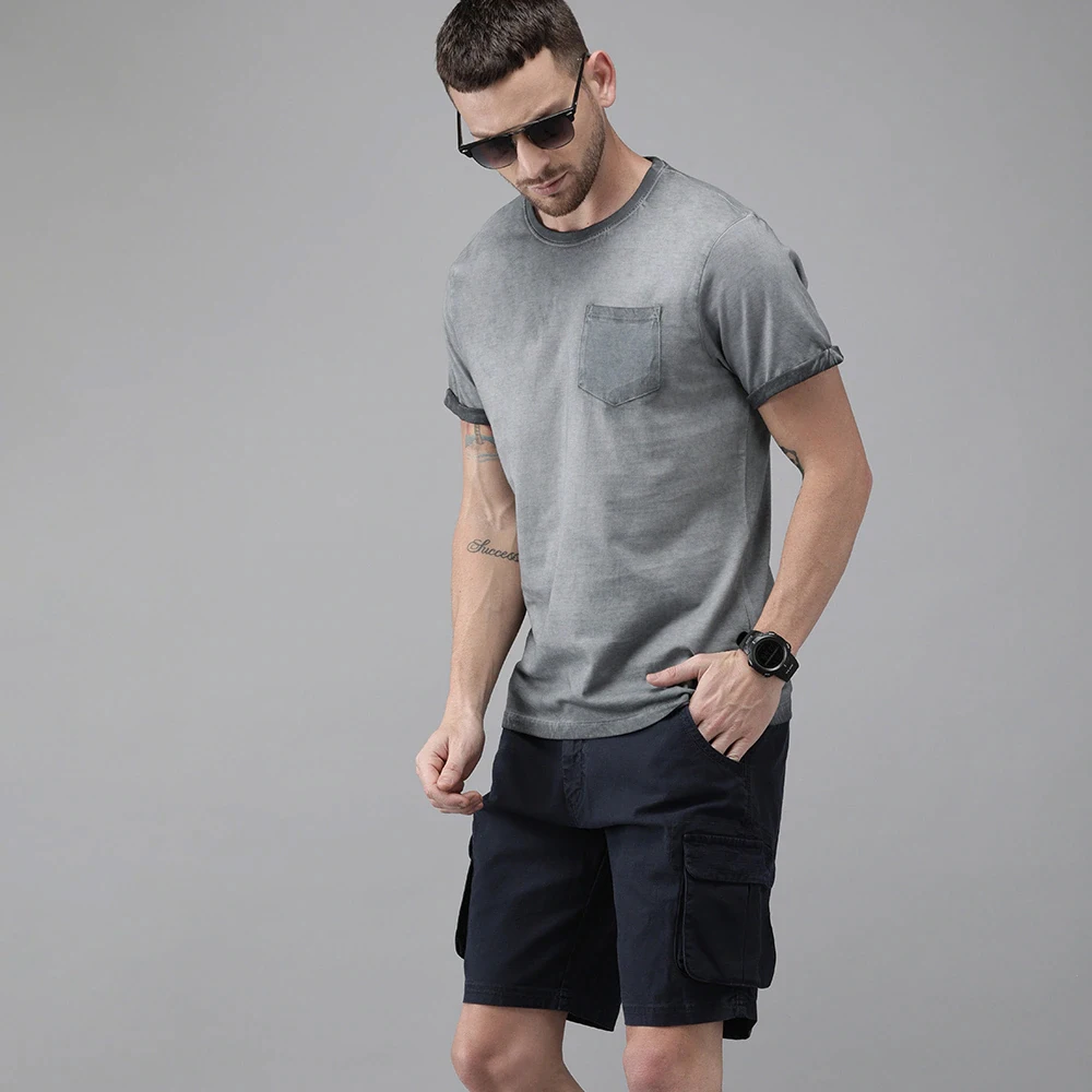 Wholesale Custom Organic Hemp/Cotton T shirts Organic Eco-friendly Hemp O-neck CASUAL Clothing