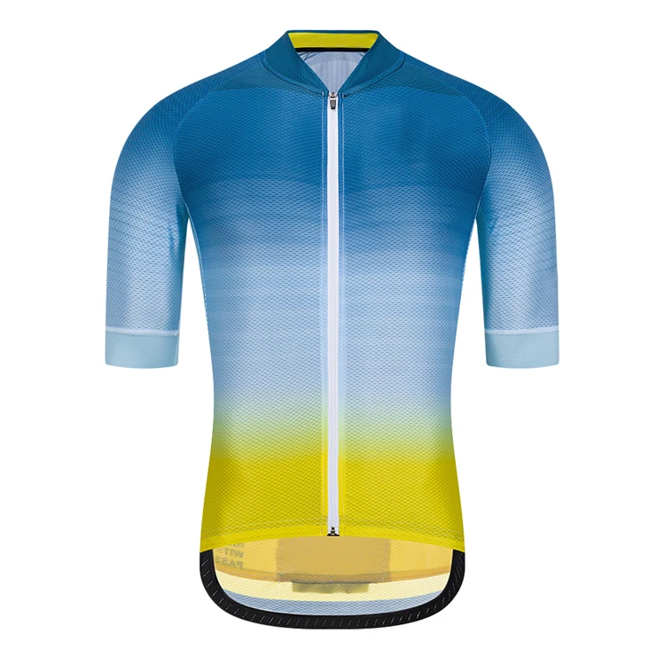 MEN custom free  sublimation cycling short sleeves Jersey clothing top Tri-suits