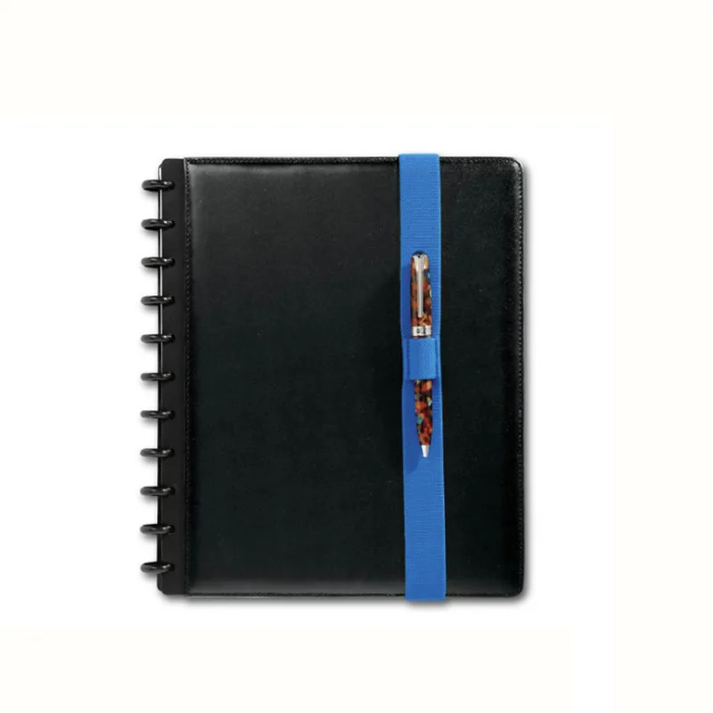 Portable Pen Holder Pencil Holder Pen Sleeve Case Pouch for Journals Notebooks Rigid Adjustable Elastic Band