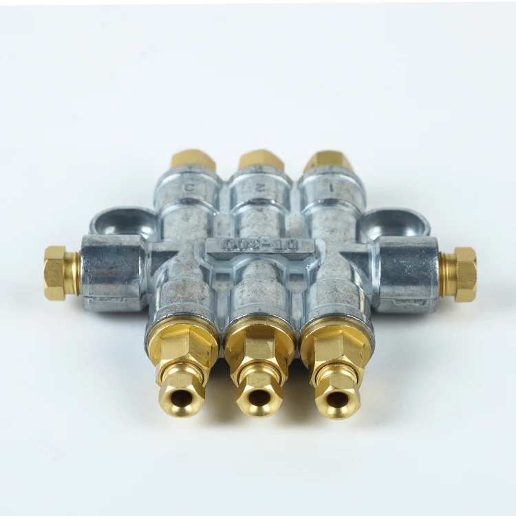 Оптовая продажа машина для литья под давлением система смазки дистрибьютор масла делитель станка с ЧПУ 3