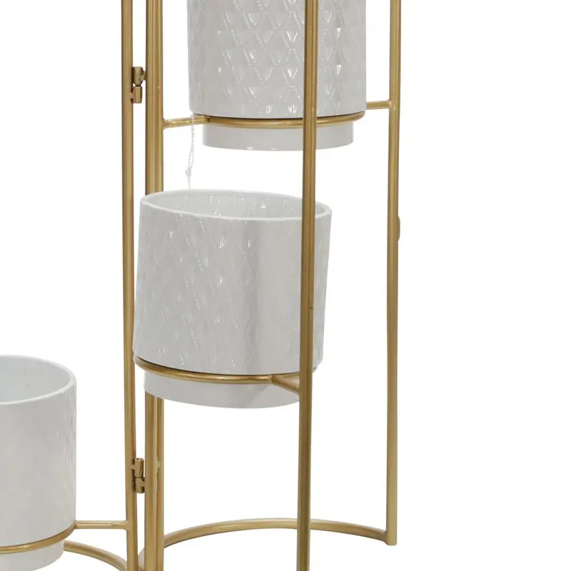 Flower Pot Stand Outdoor Indoor Garden Metal Plant Pot Holder For Home Office and Hotel Garden Decoration Purpose Flower Stand