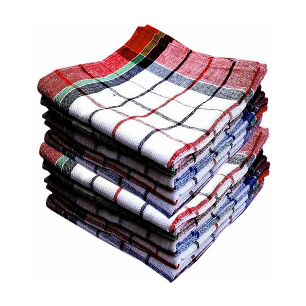 Bulk Supply Latest Design Kitchen Tea and Dish Towel Pure 100% Cotton Towel with Custom Logo