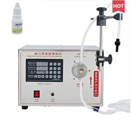 KEFAI Semi-automatic Mini Water Bottle Filling Machine Eye Drop Filling Machine Magnetic Pump