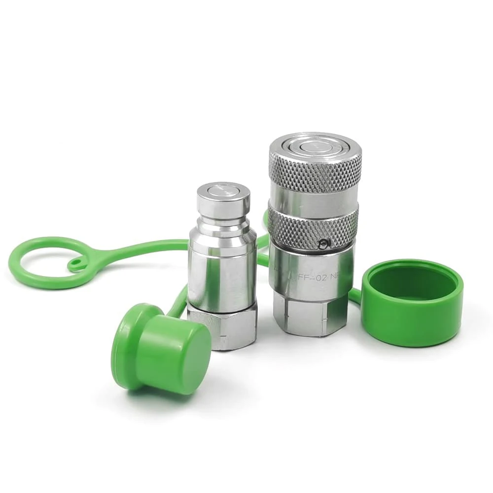 1/4 inch 35 Mpa flat face quick coupler for hydraulic tools quickjack and lifting equipment