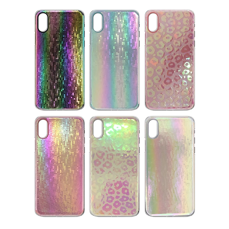 
Wholesale Obastyle Different Graphic Design Iridescent Effect Soft Cover Case 