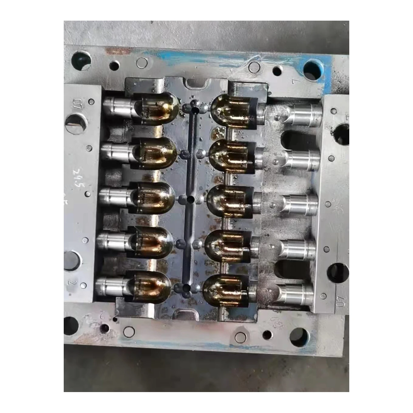 Second Mold Factory PPR Pipe Fitting Injection Mould Used PPR Bridge Fitting Mold