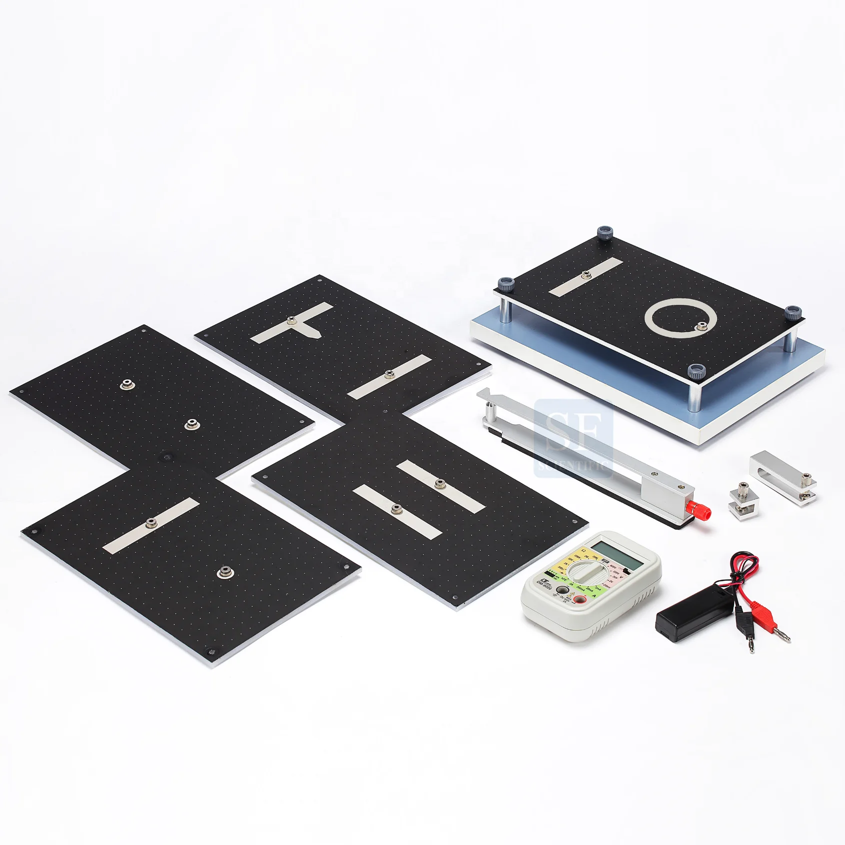 (TAIWAN) Electric Field Mapping for physics potential electrostatic equilibrium electrostatic shielding capacitors Experiment