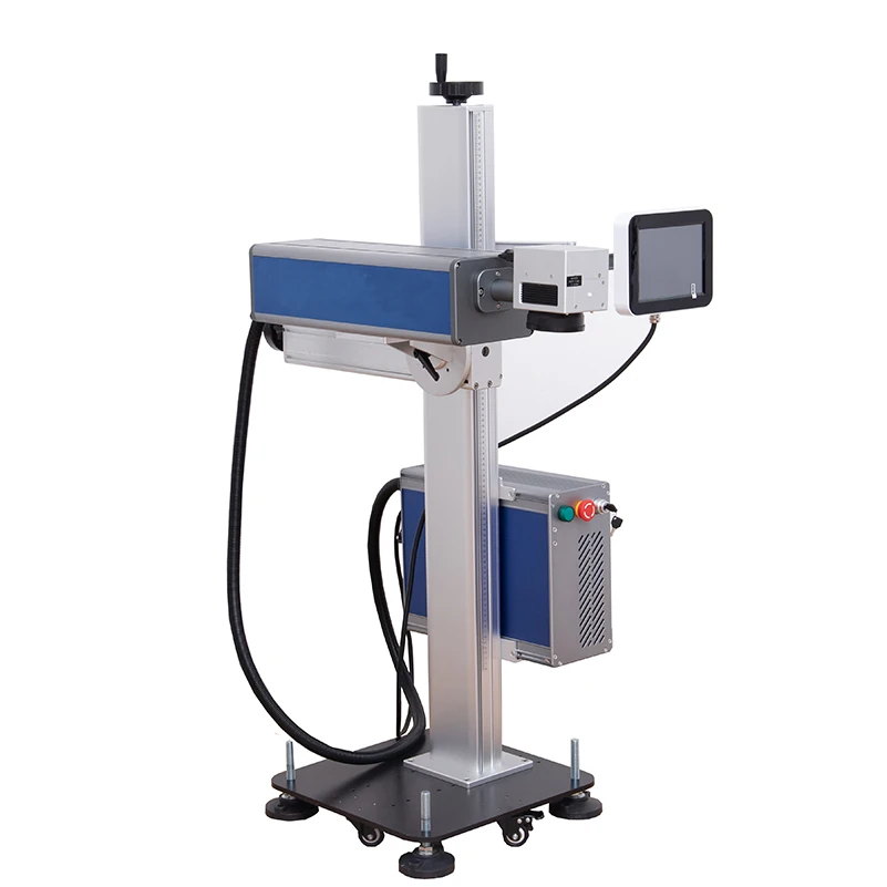 2021 New Product Release 20W 30W 50W 100W CO2 Laser Flying Food Packing Coding Marking Laser Marking Machine
