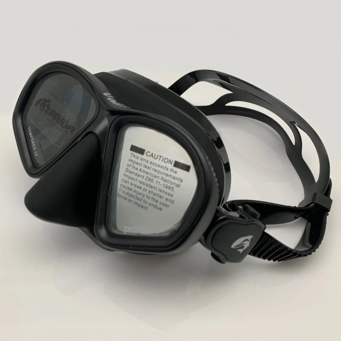 Problue MS-285B Легкая Маска для подводного плавания фридайвинга подходит Азиатский