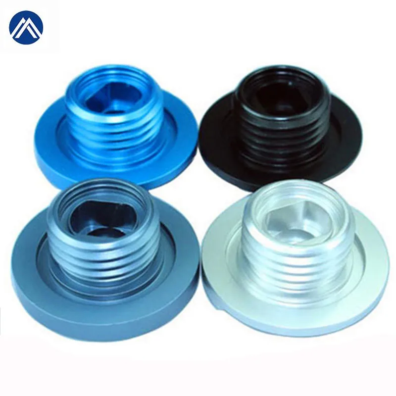 Black anodizing bushing aluminum sleeve precision cnc turning parts for auto motorcycle spare part