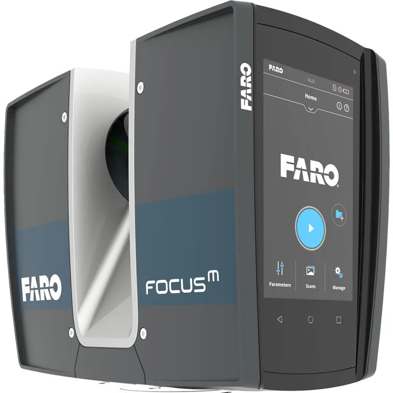 The FARO Laser Scanner Focus M 70 is a powerful 3D laser scanner