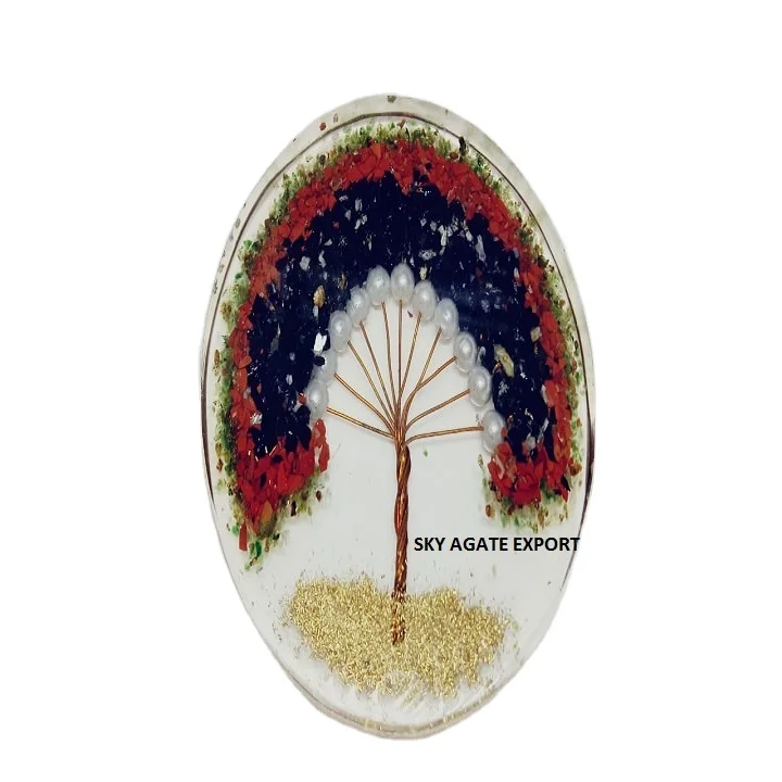 
Оптовая продажа, горка из оргонита, горка из оргонита, дерево жизни, ломтик, горка из агата, кристалл: купить из SKY AGATE EXPORT 