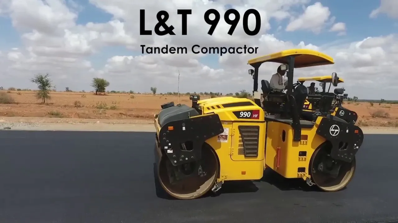 Kubota 10 тонн гидравлический вибрационный Двойной барабанный дорожный каток 990HF 3 тонны дизельный двигатель полная конструкция