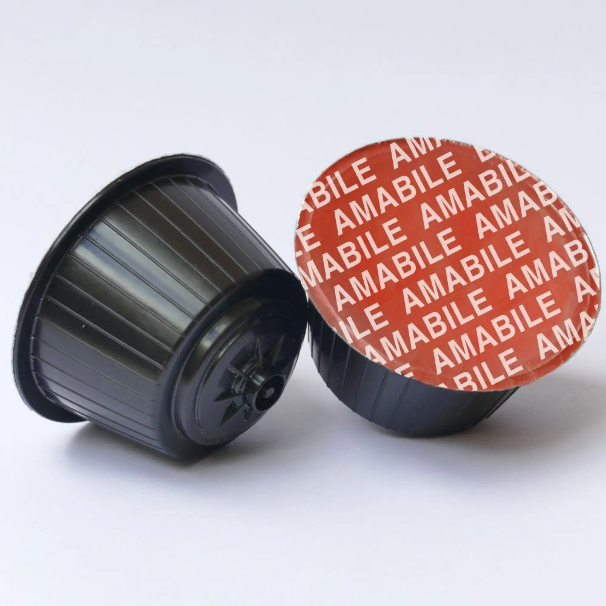 Высококачественная смесь кофе AMABILE, 16 капсул в упаковке, итальянская жесткая бумага 30% arabica 70% robusta, сертификат HACCP