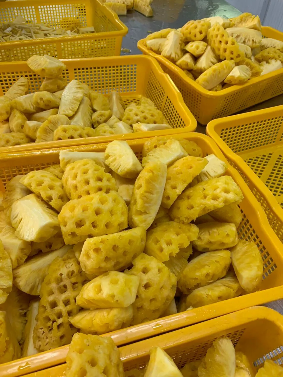 Замороженный ананас IQF нарезанный для продажи оптовая продажа желтое манго сладкое надувной стиль время упаковки 1 кг 5 кг-Whatsapp 0084 989 322 607