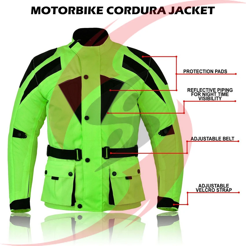 Индивидуальная мотоциклетная гоночная куртка текстильная Cordura