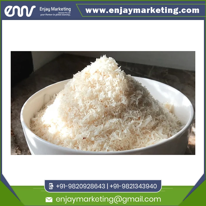 100% Natural Delicious Desiccated coconut Low Fat Grade Fine Grade From Indonesia