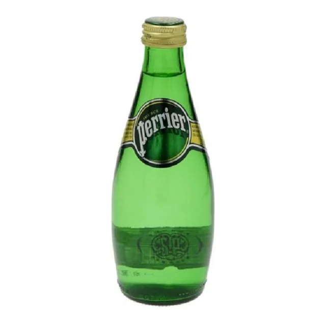 Perrier, сверкающая натуральная минеральная вода, 16,9 унции, 24 бутылки