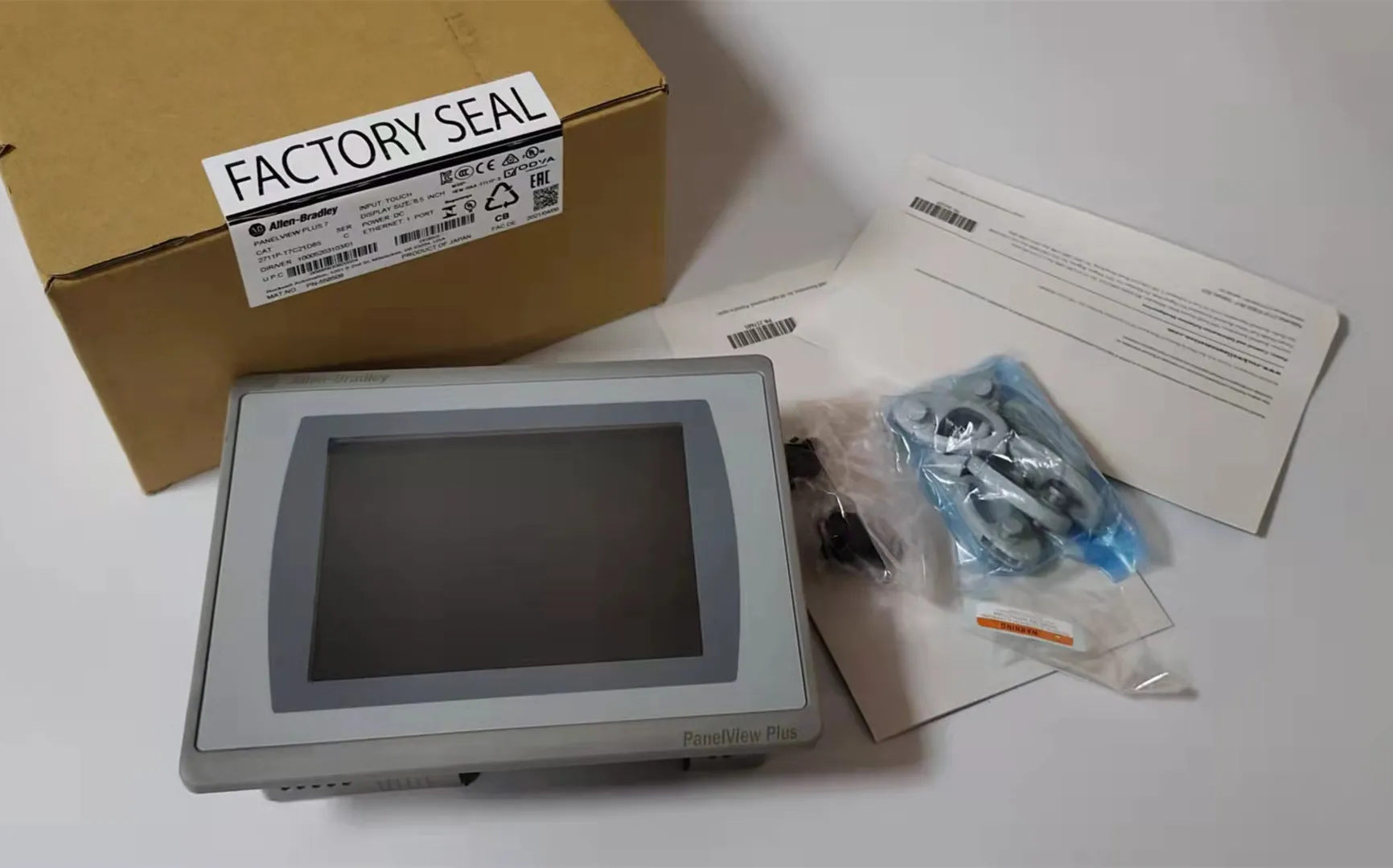 Фирменный Allen Bradley 2711P-B7C22D9P plc PanelView