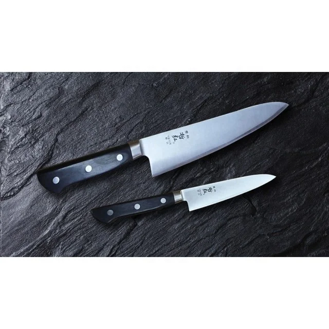 Горячая распродажа! VG10 3 слоя кухонный нож из нержавеющей стали с неприлипающим покрытием удобная ручка K-701 tetsuhiro Santoku 170 мм